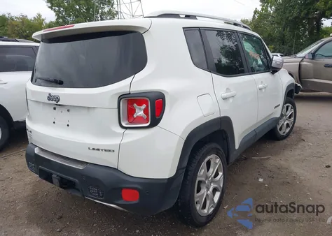 2016 Jeep Renegade Limited from USA, damaged, VIN ZACCJBDT5GPD14631